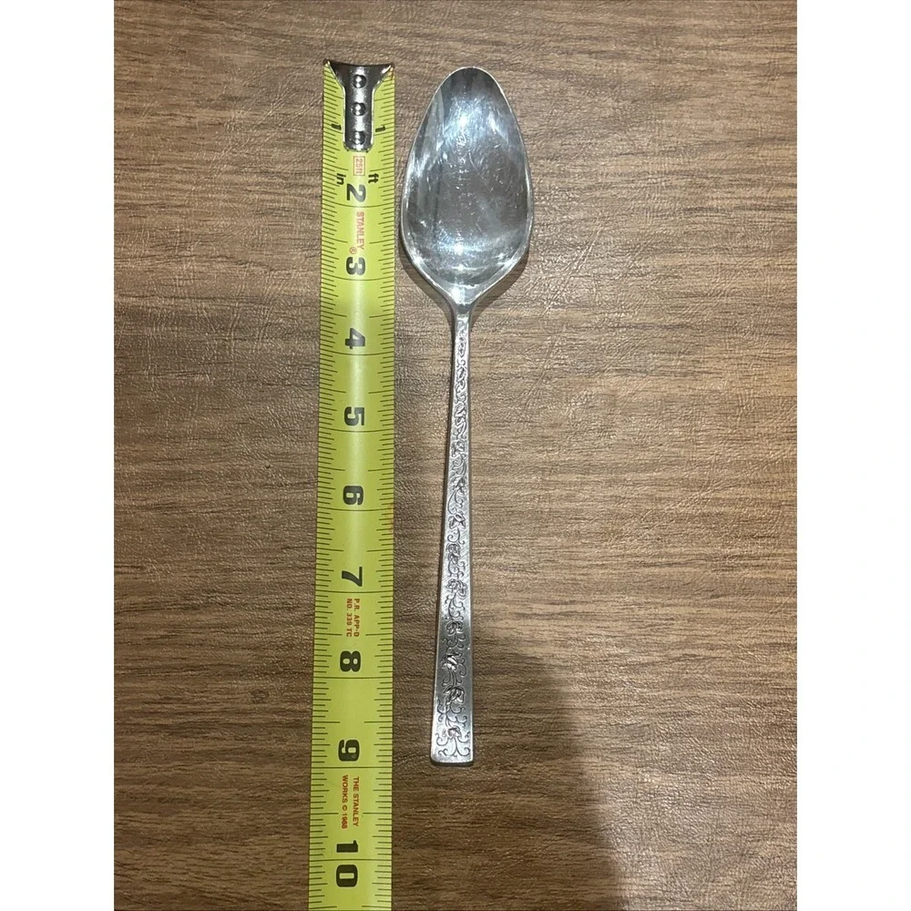 International Silver 1847 Rogers Silverplate  SILVER LACE- 7 Serving Pcs.
